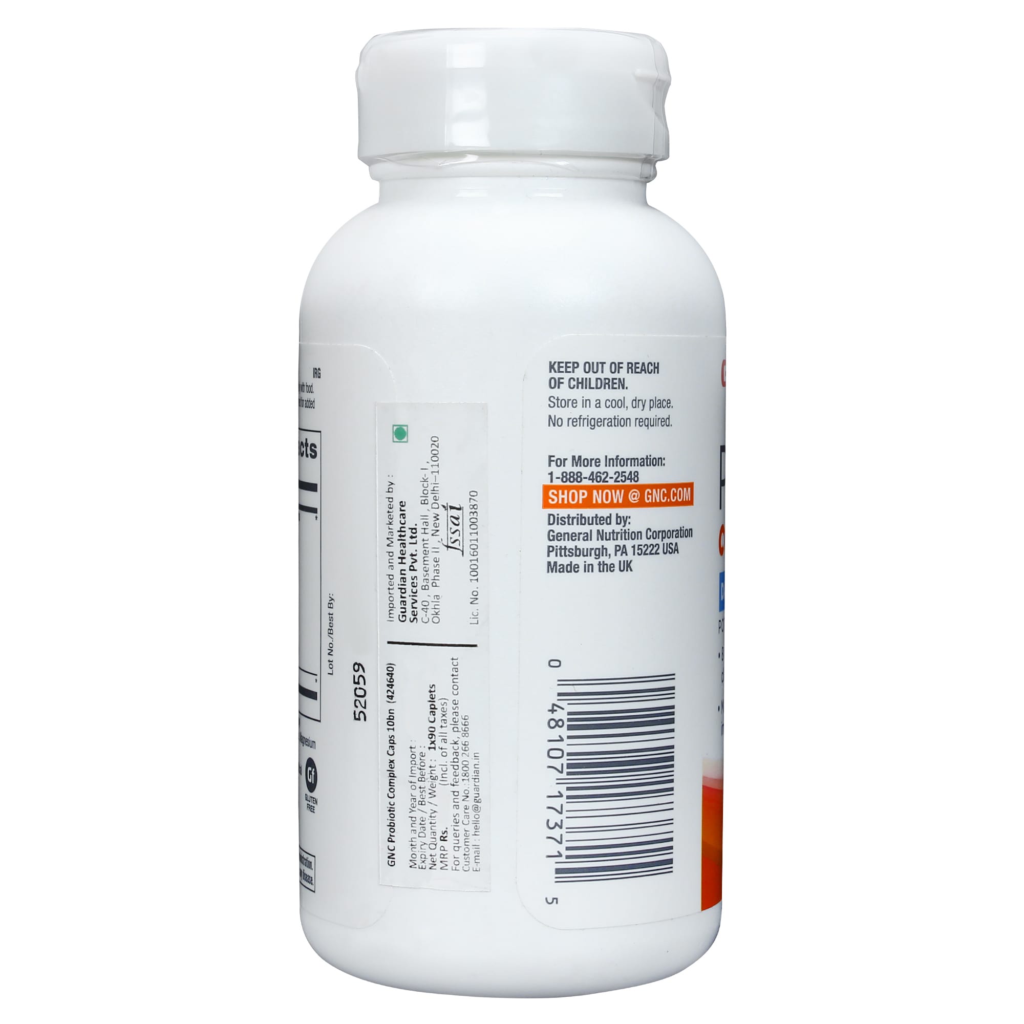 GNC Probiotic Complex Tablets - 90 tabs