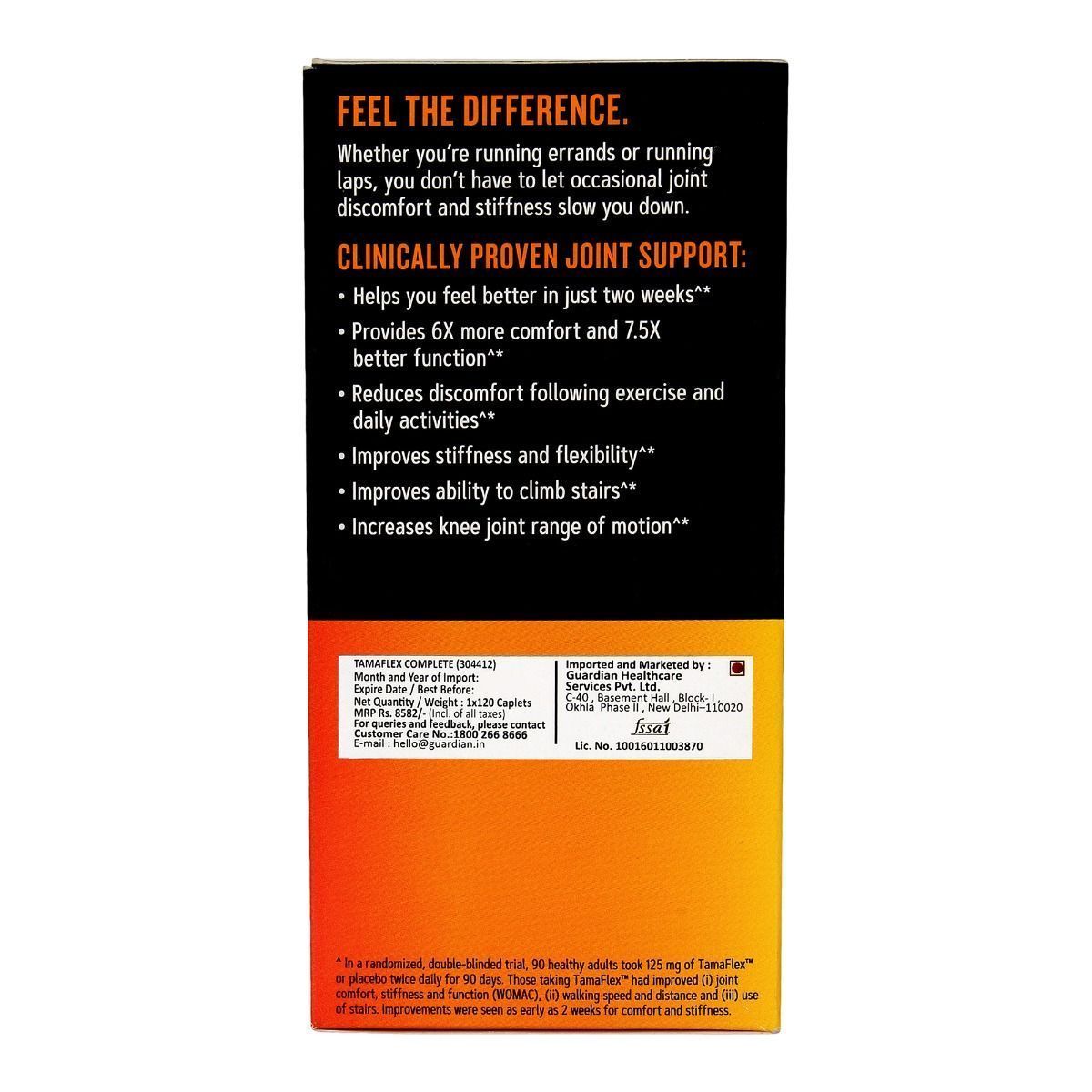 GNC TamaFlex Complete Proven Joint Support - 120 tabs