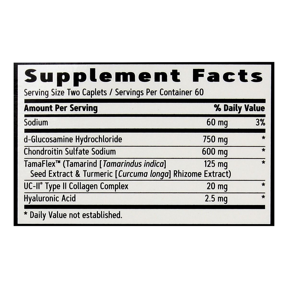 GNC TamaFlex Complete Proven Joint Support - 120 tabs