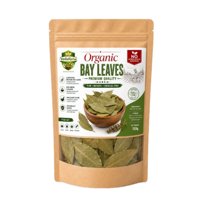 VedaRasa Organic Bay Leaves Premium Quality
