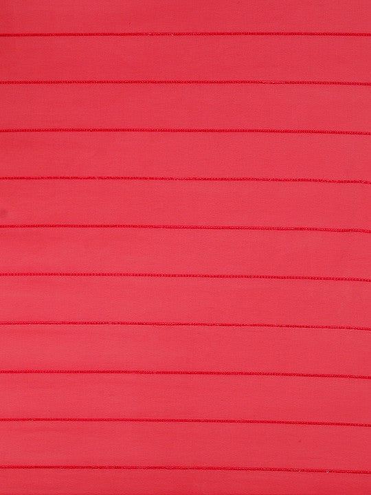 Tikhi Imli Red Striped Saree