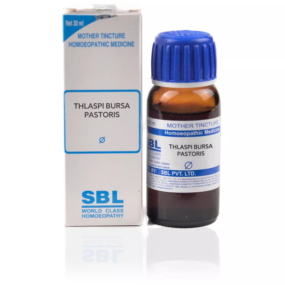 SBL Homeopathy Thlaspi Bursa Pastoris Mother Tincture Q - 30 ml