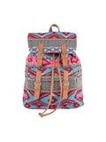 Astrid Canvas Girls Backpack Medium Size Colour: Multicolour