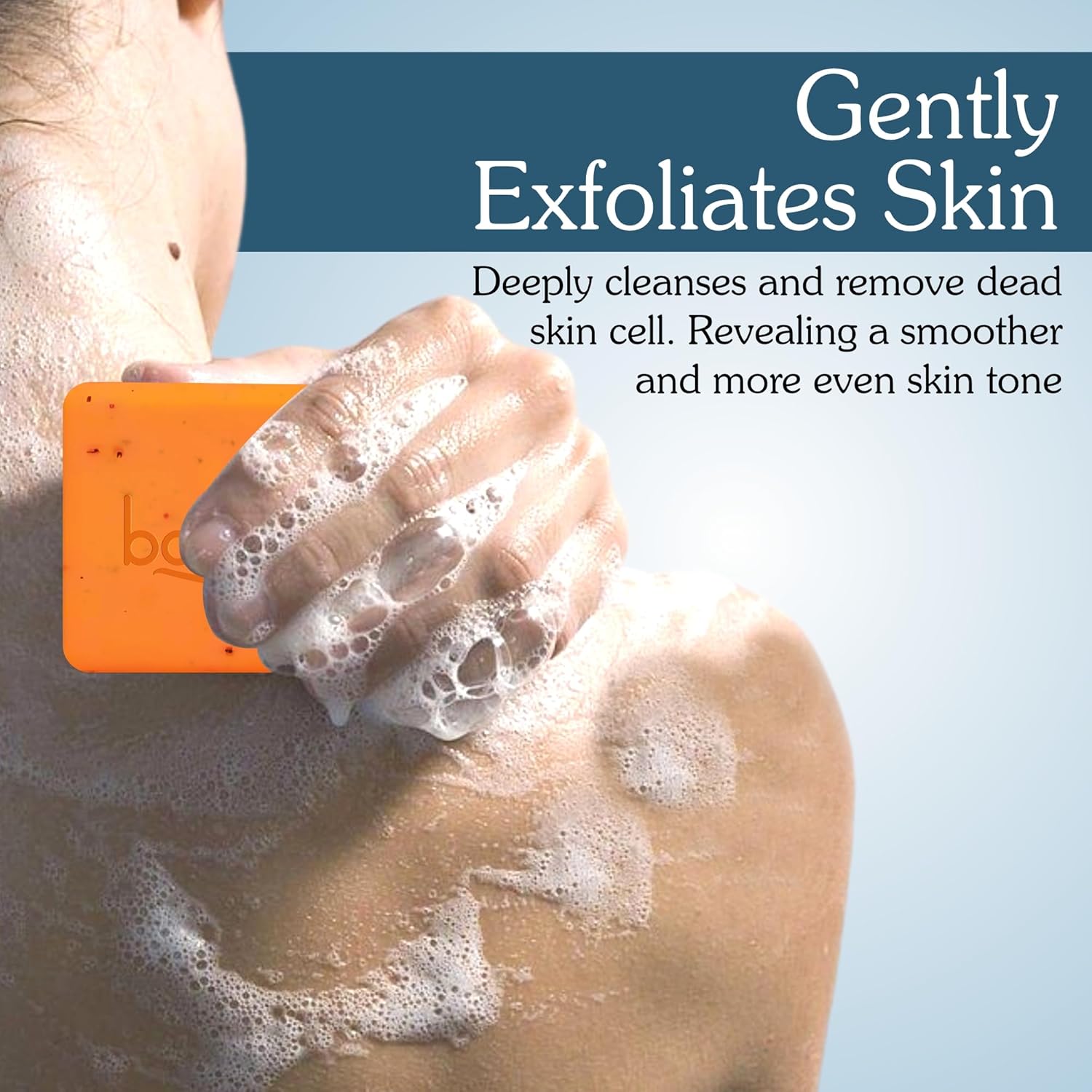BAKE 2% Kojic Acid Scrub Treatment Soap (200 Gms, 2 Pcs) for Pigmentation, Dark Spots & Tan Removal | Brightens Underarms, Knees & Elbows | With Alpha Arbutin, Niacinamide & MelasaRxâ„¢ Complex | For Men & Women - 100g x 2