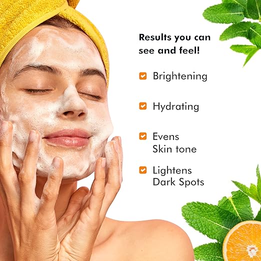 Raw Essentials Vitamin C Cleansing and Brightening Face Wash - 150 ml