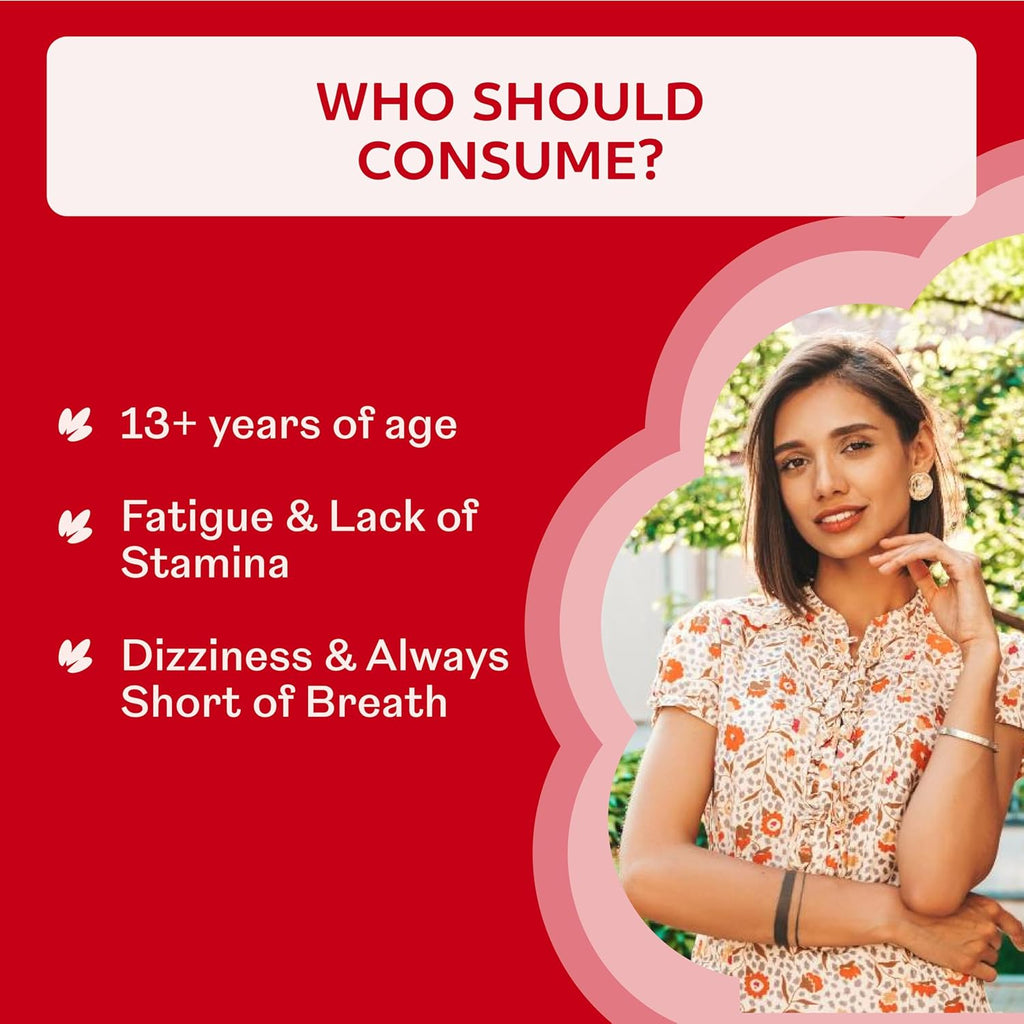 Arth Iron Supplement For Women | High Absorption Ferrous Ascorbate (67%) | With Folic Acid | Boosts Hemoglobin & Energy Levels | Reduces Fatigue & Lethargy | Emcure Pharma | 30 Iron Gummies