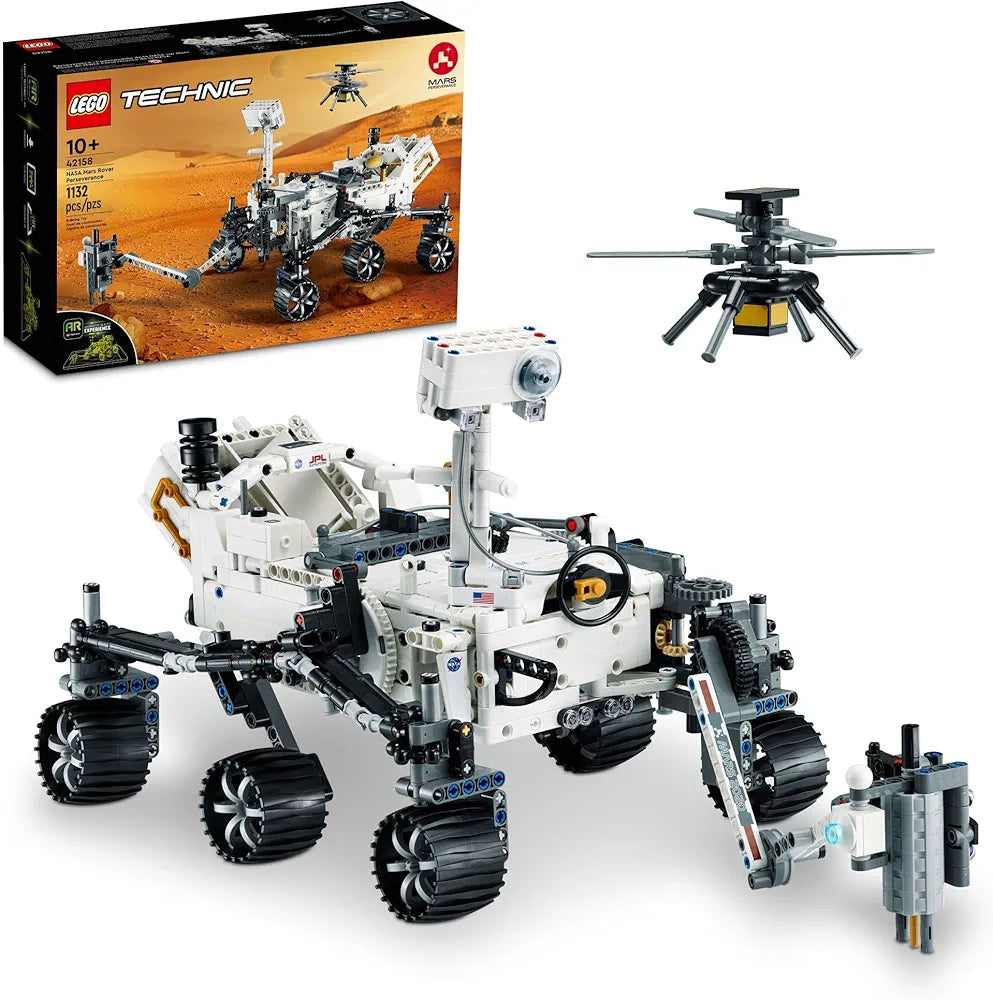 Lego Technic NASA Mars Rover Perseverance 42158 Building Toy Set ,Multicolor