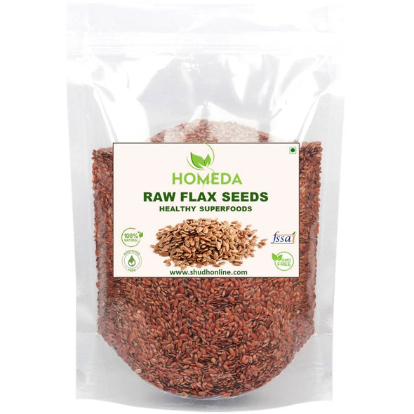 Homeda Organic Flax Seeds - 200 gms