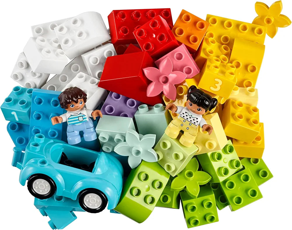 Lego 10913 DUPLO Classic Brick Box Building Set with Storage,First Bricks Learning Toy for Toddlers , 65 Pcs