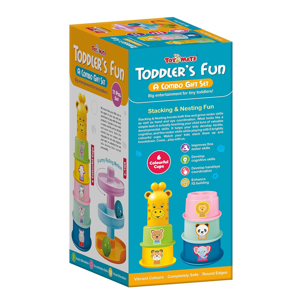 Toymate Toddler’s Fun Combo Gift Set 11 Pcs Educational Toys