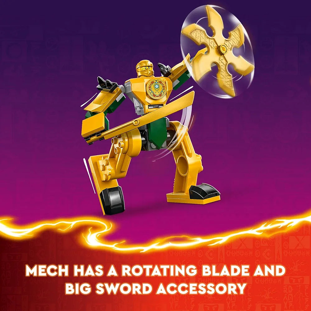 Lego NINJAGO Arin’s Battle Mech Ninja Toy with Arin Minifigure 71804