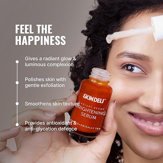 Skin Deli Radiant Beams Face Brightening Serum - 30 ml Each (Pack of 2)