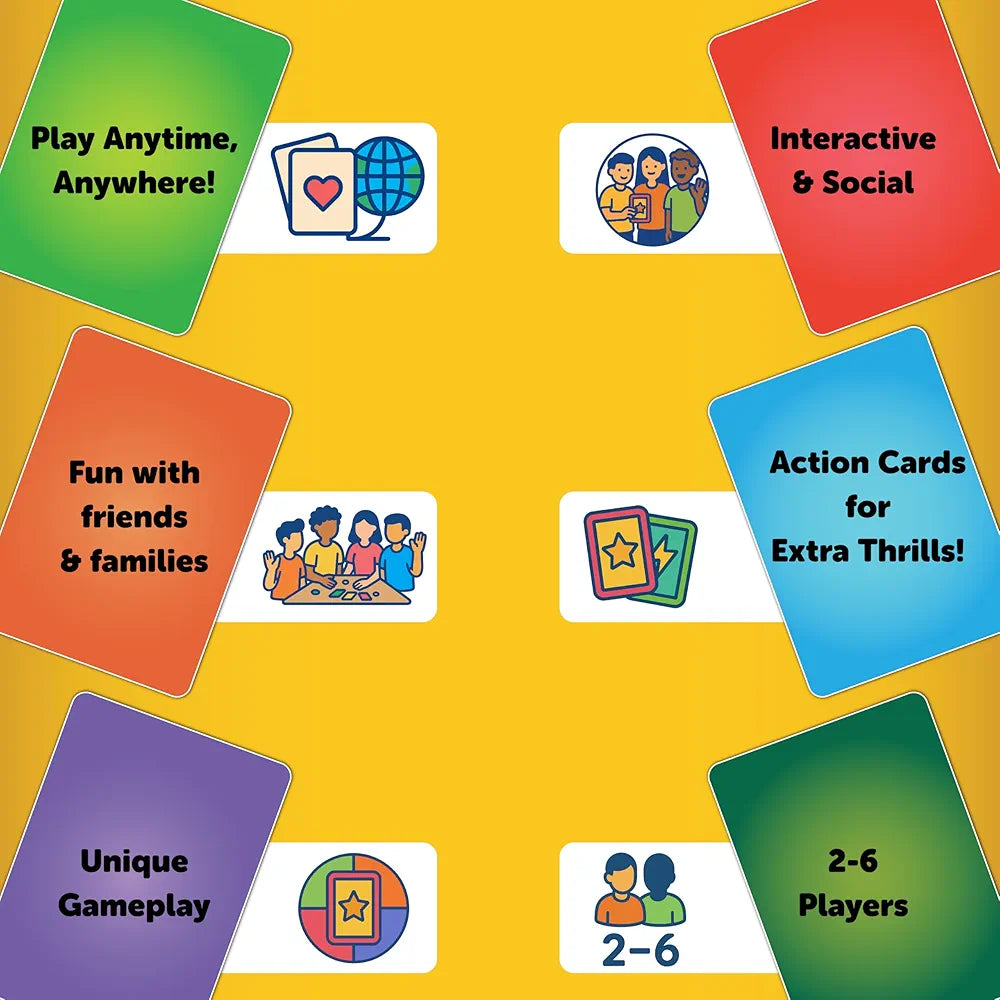 Butterfly EduFields Healthy Heroes Card Game Fun Family Educational Gift for Kids & Adults Best Birthday Return Gifts for Boys and Girls Ages 7+