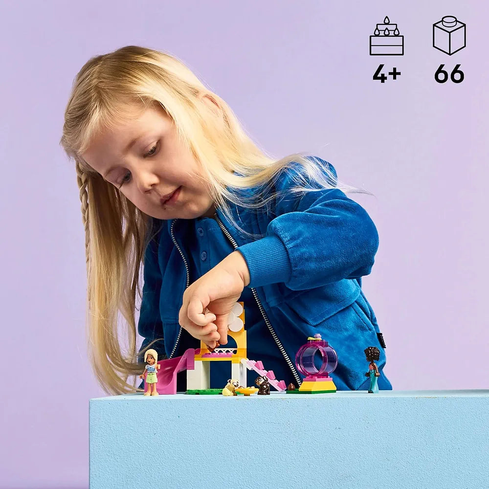 Lego Friends Puppy Playground Building Kit Dog Toy for Pretend Play 42665 Building Blocks Toys for 4+ Gift for Boys and Girls