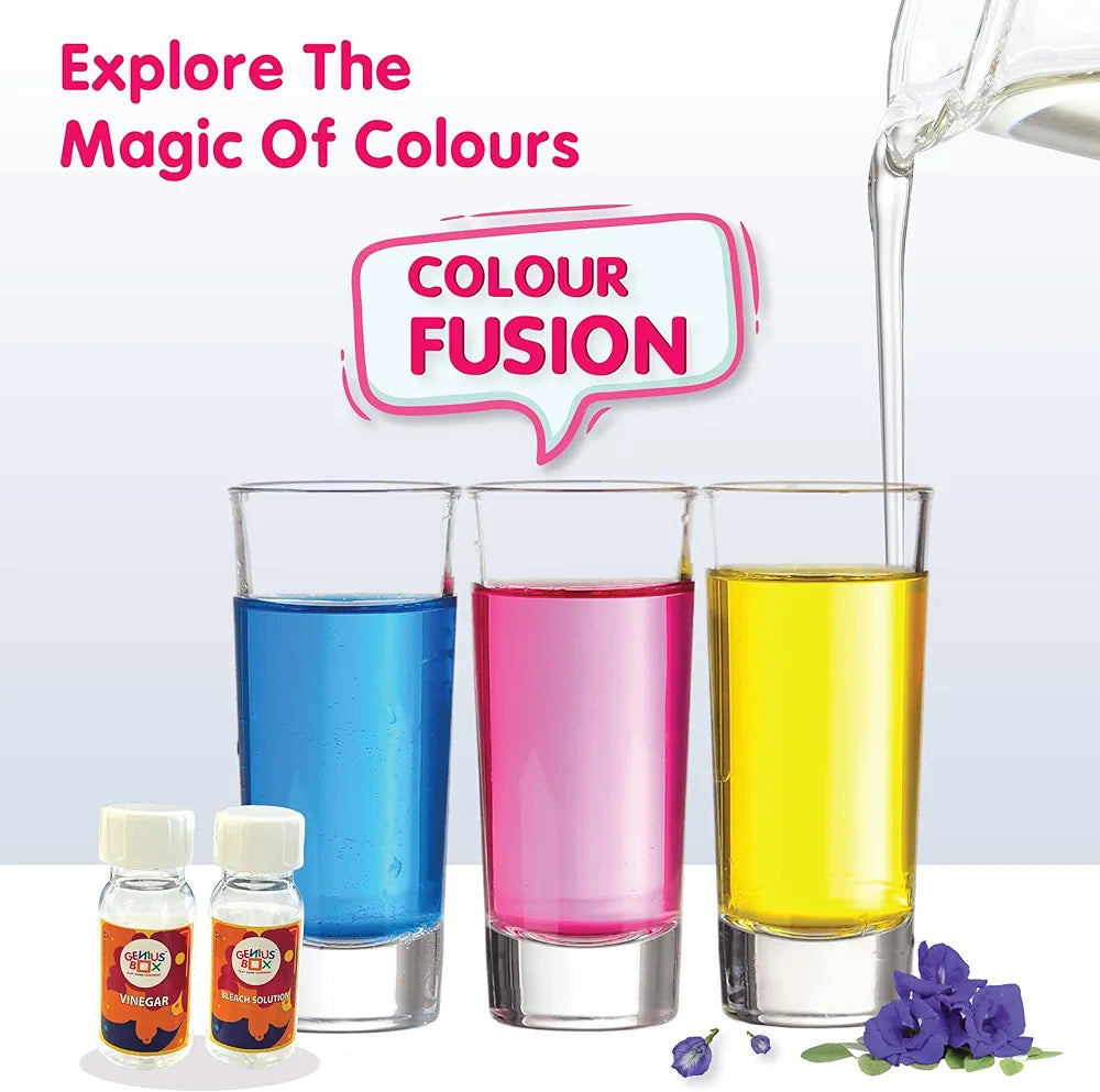 Genius Box Play some Learning 3 in 1 Activity S.T.E.M Learning Kit for Children Age 7+ Magical Science Activity Kit