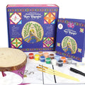 Kalakaram Diy Madhubani Key Hanger Painting Kit | Indian Ethnic Art Form Painting Kit | Cultural Education & Indian History Kit