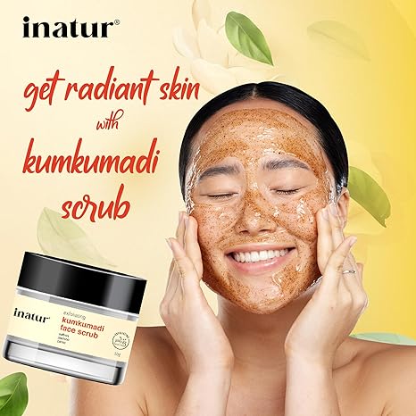 Inatur Kumkumadi Scrub - 50 gms