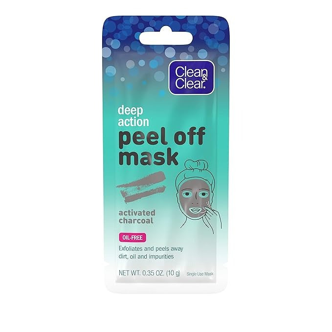 Clean & Clear Deep Action Cleansing & Exfoliating Peel Off Face Mask - 10 gms