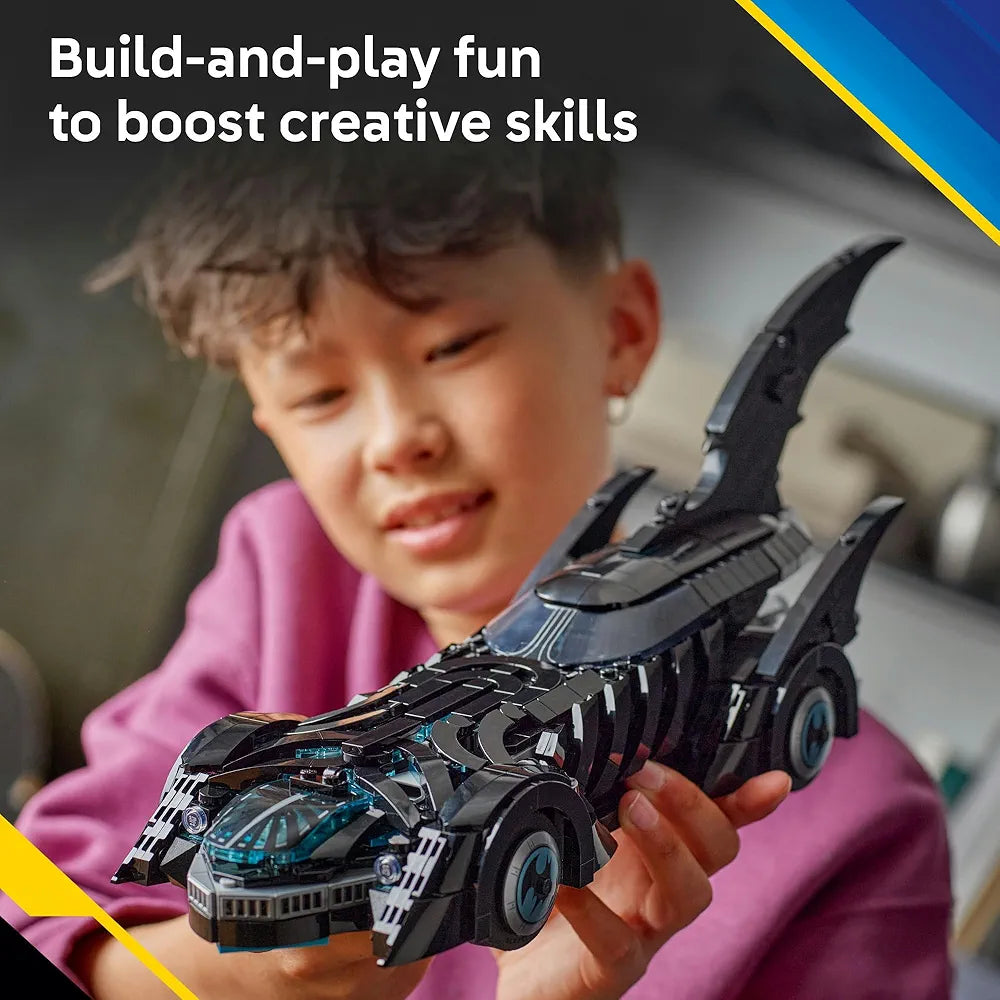 Lego DC Batman: Batman Forever Batmobile Super Hero Toy for Kids 76304 Building Blocks Toys for 12+ Gift for Boys and Girls