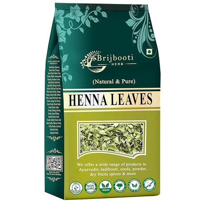 Brijbooti Birju Mahavir Dry Heena Leaves - 200 gms