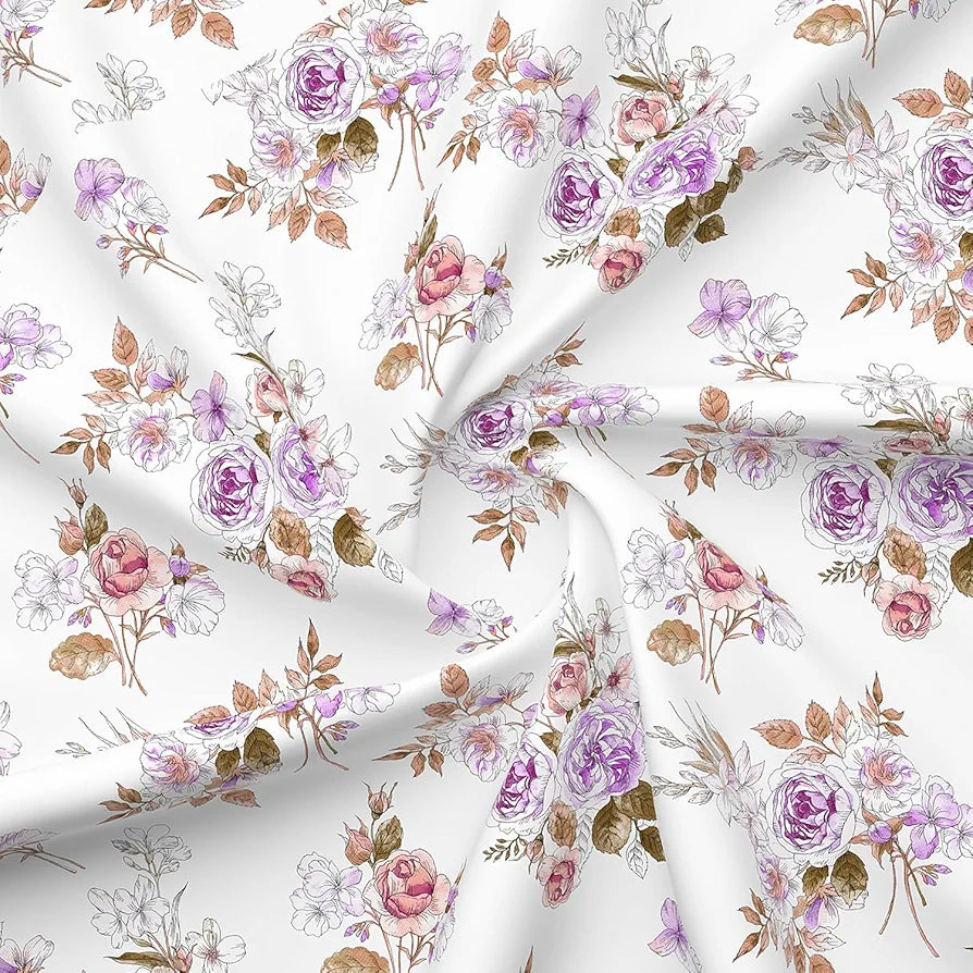 Layers Marigold Cotton Bedsheet Set for All Seasons Lightweight Moisture Absorbent Machine Washable & Easy to Care Gift for Housewarming & More 144 TC King Size Pink
