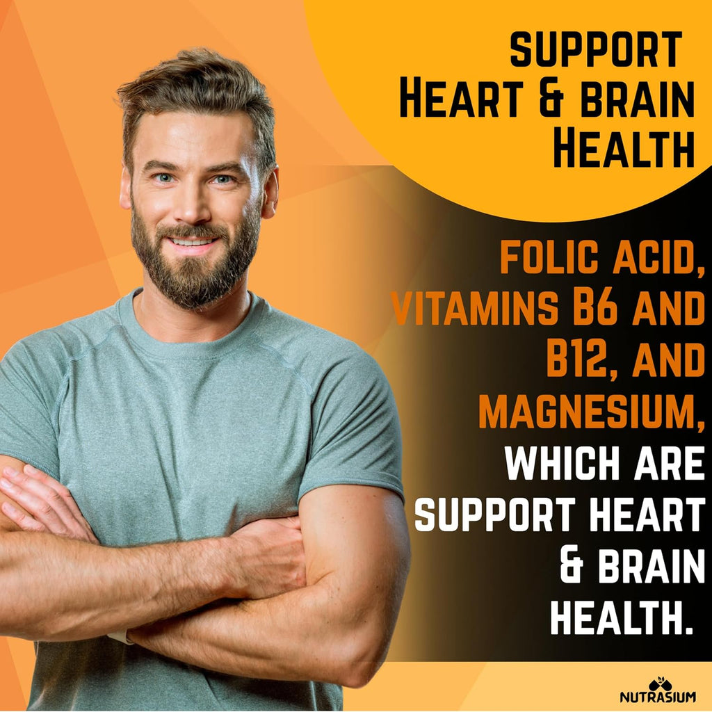 Nutrasium Multivitamin For man | for Immunity Boost, Energy, Fintess, Stamina & performance | 60 Veg tablets