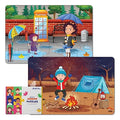 The Puzzl Co - Set of 2 Seasons Jigsaw Puzzles Educational Toy for Kids, for Boys & Girls