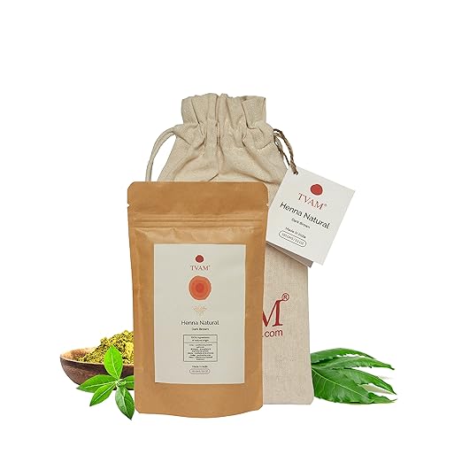 TVAM Dark Brown Henna Hair Color - 100 gms