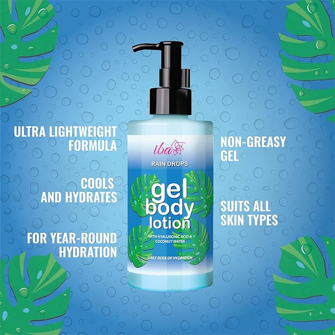 Iba Rain Drops Gel Body Lotion - 320 Ml
