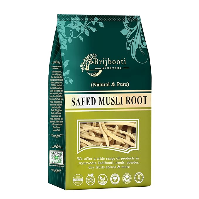 Brijbooti Birju Mahavir Safed Musli Root