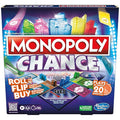 Monopoly Chance Board Game Roll Flip for Buy Adults and Kids