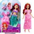 Mattel Princess Toys Ariel 2-in-1 Mermaid to Princess Doll
