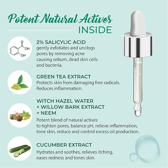 Iba Crystal Clear No More Acne 2% Salicylic Acid Power Serum - 30 Ml