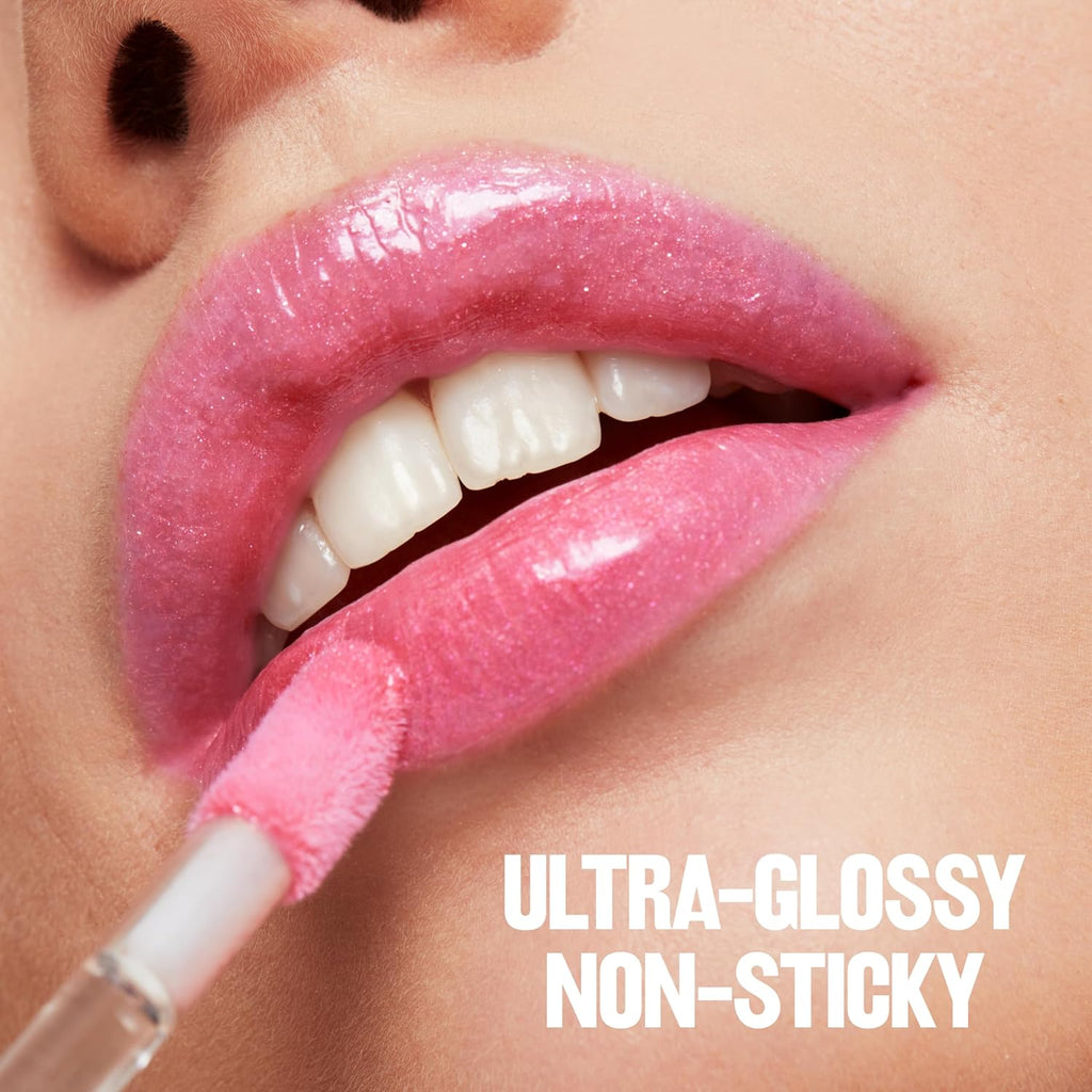 Revlon Super Lustrous Lip Gloss, Non-Sticky, Hydrating, High Shine Finish, 240 Fatal Apple, 0.13 oz