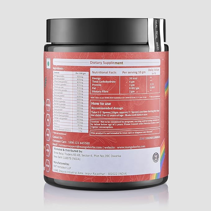 Mango Herbs Super Kids Pro – Superfoods - 240 gms