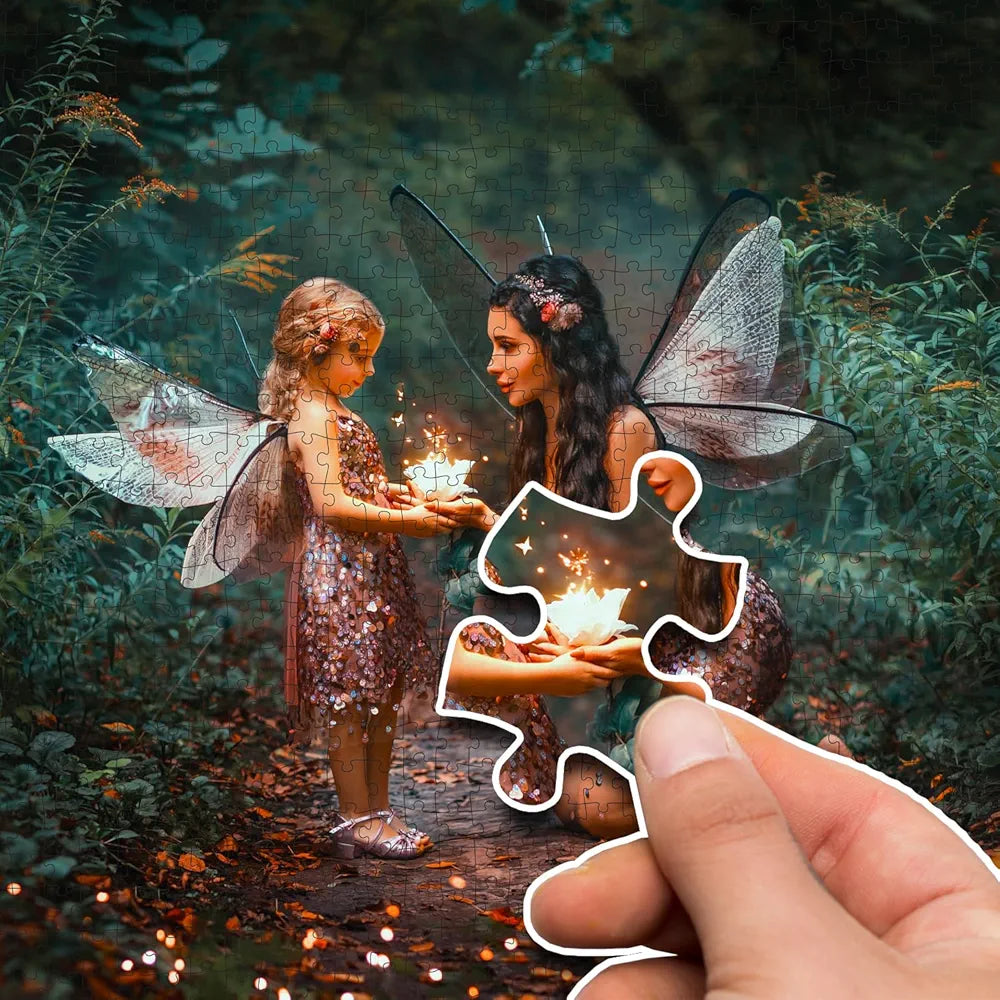 Hello Friend Magical Faries Jigsaw Puzzles 1000 - Piece for Kids and Childrens – Educational, Gifts, Fun and Creative Game - Ages 9+