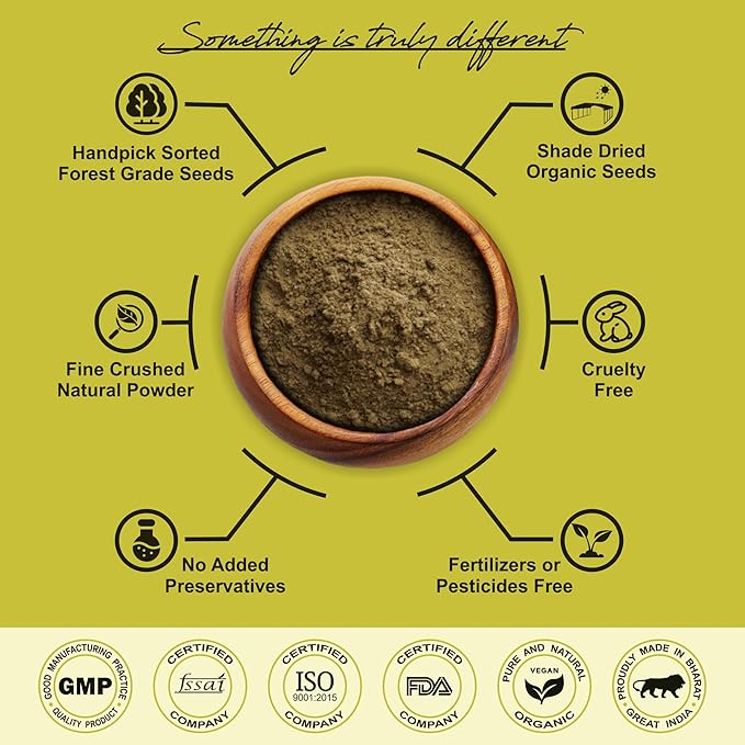 Iyush Herbal Ayurveda Kali Jeeri Methi Ajwain Mixture - 100 gms