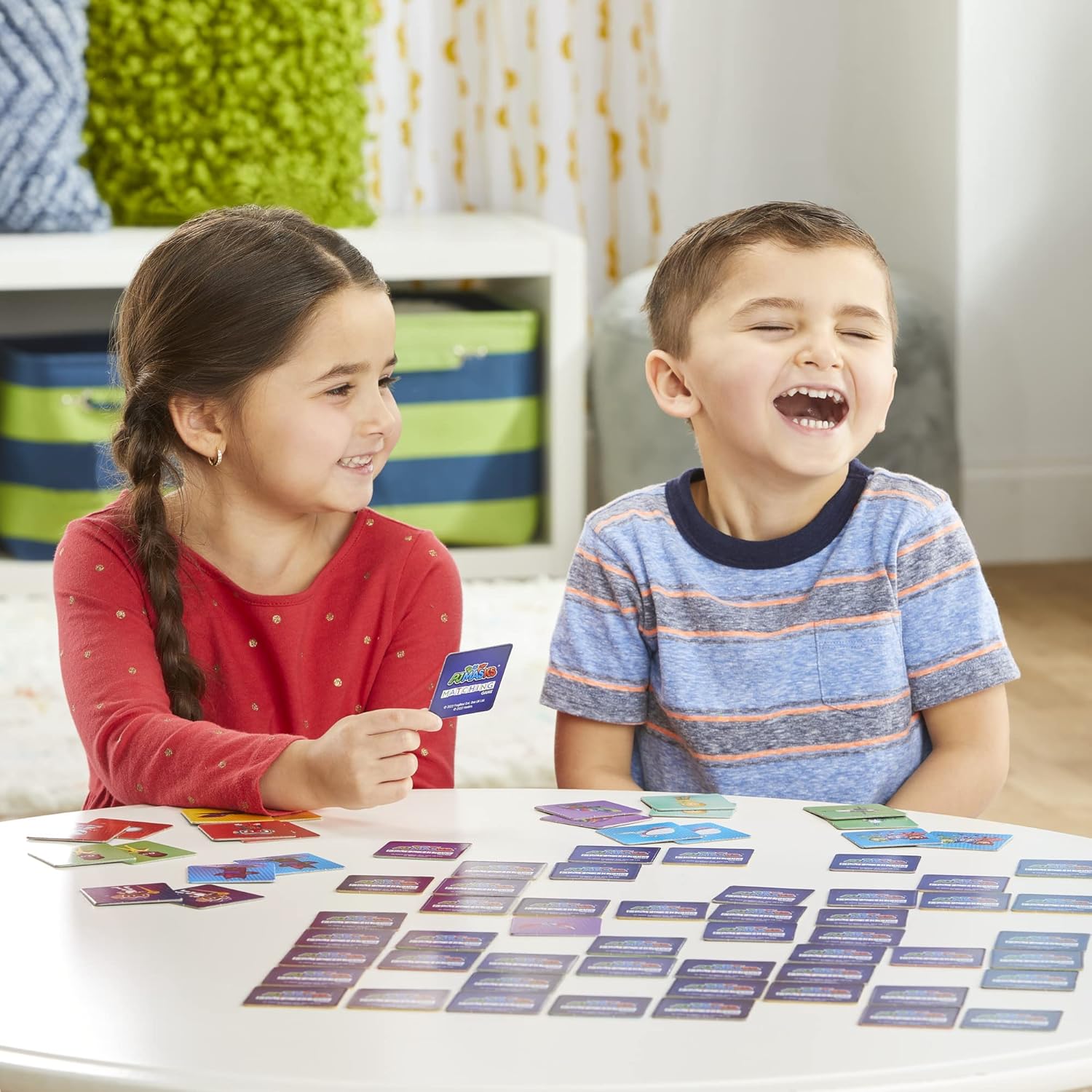 Hasbro Gaming PJ Masks Matching Game for Kids Ages 3&Up Fun Preschool Game Multicolor
