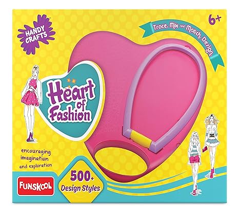 Funskool Handycrafts Heart of Fashion Fashion Designing Kit