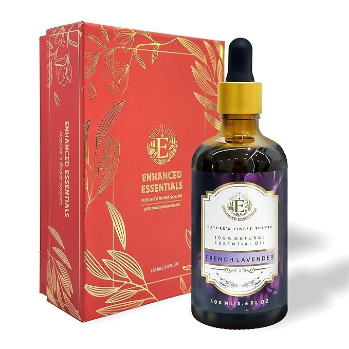Enhanced Essentials Luxurious Concentrated French Lavender Essential Oil - 100 ml