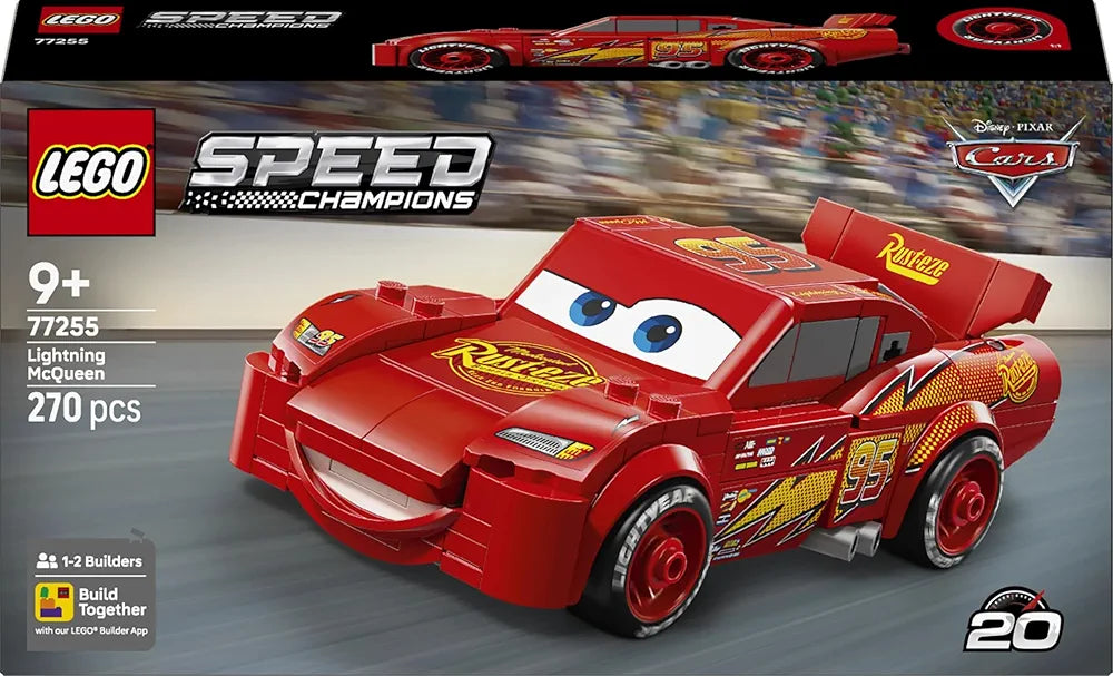 Lego Speed Champions Lightning McQueen from Disney Pixar Cars - Building Set 77255