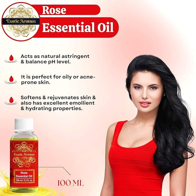 Exotic Aromas Essential Oil Rose - 100 ml
