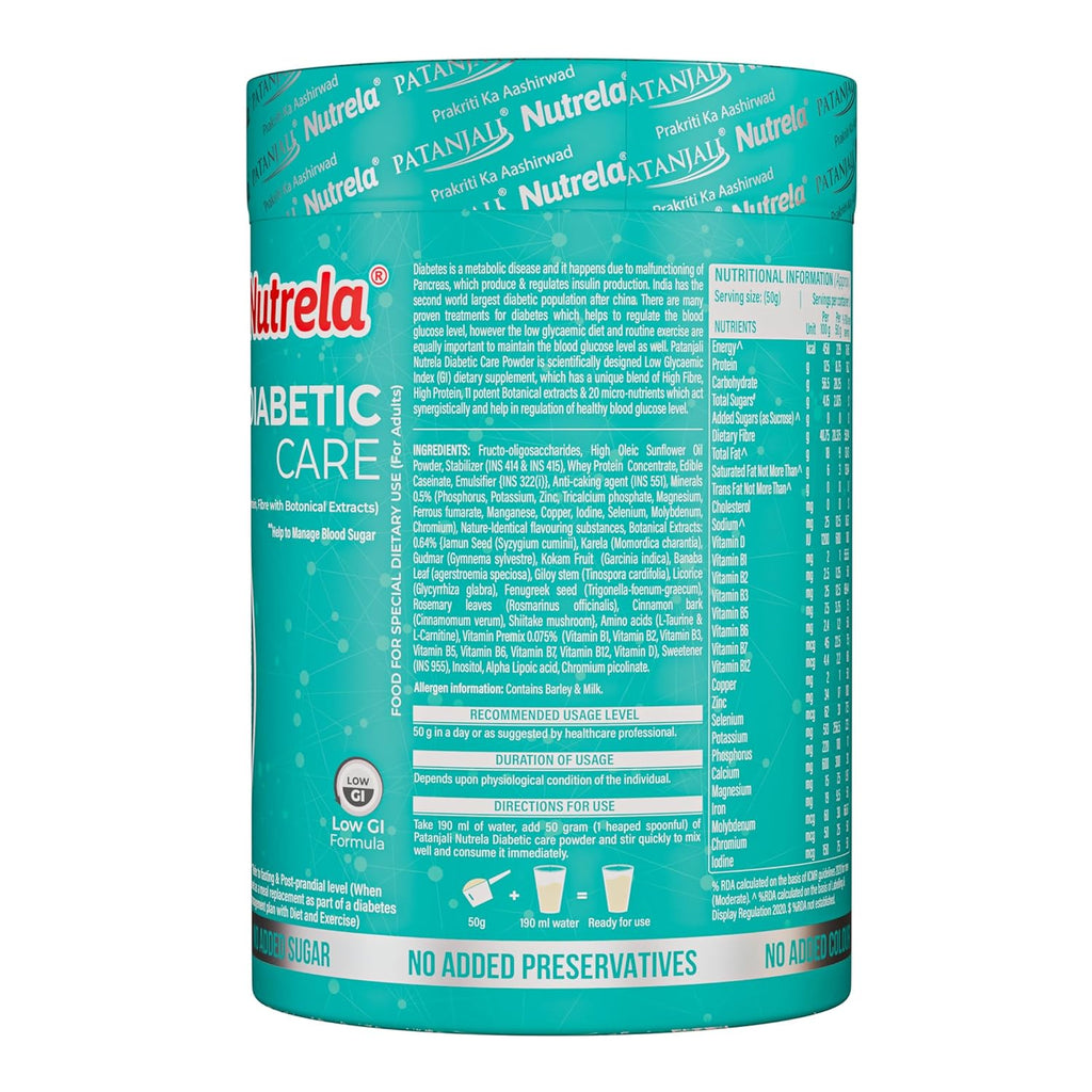 Nutrela Diabetic Protein Powder For Adult - 400 gm