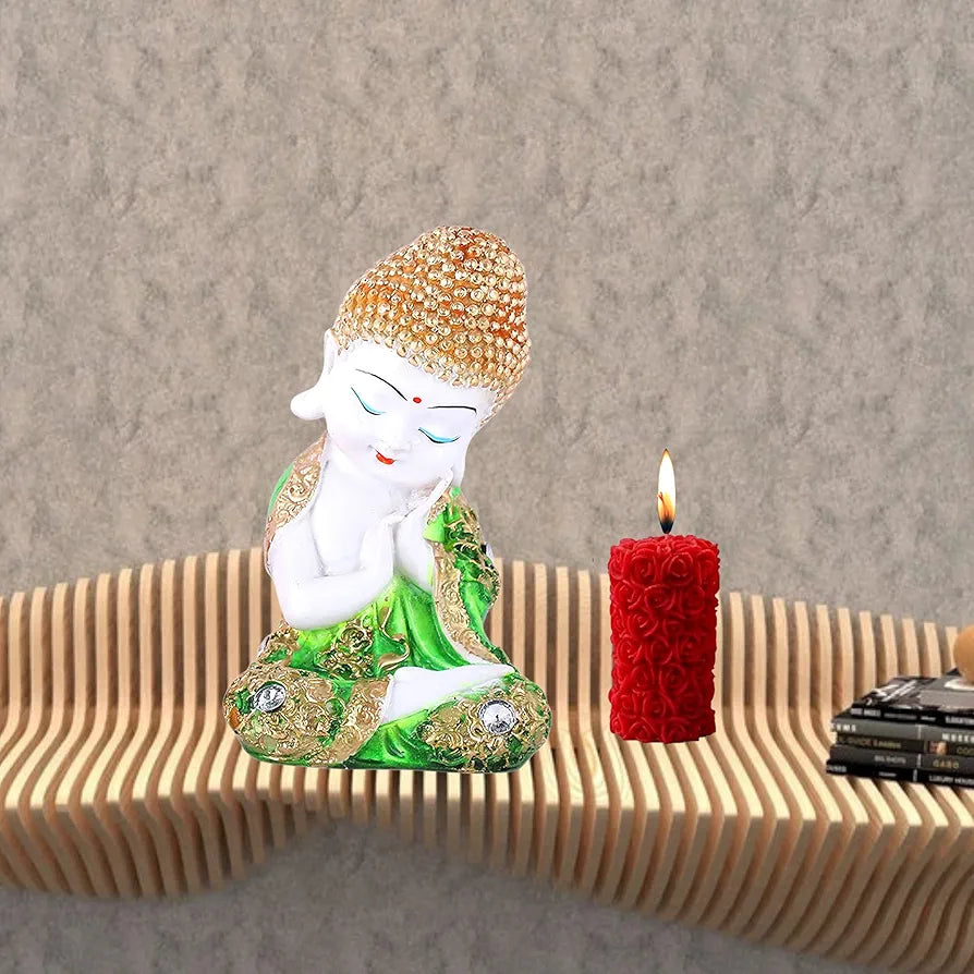 Mariner's Creation Buddha Statues Baby Buddha showpiece size-11X11X20cm
