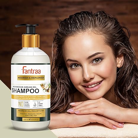 Fantraa Moroccan Argan Oil Shampoo - 300 ml