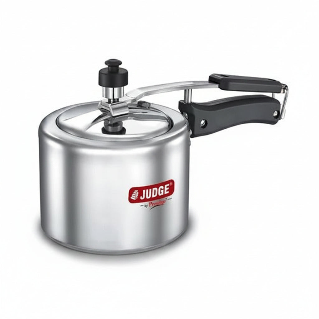 Judge by Prestige 2L Basic Aluminium Pressure Cooker Inner Lid Long-Lasting Regulator
