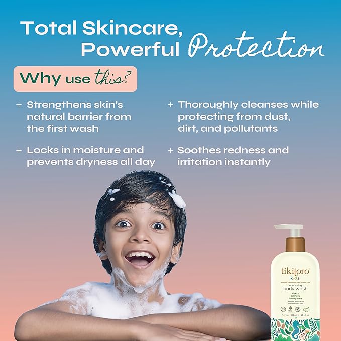 Tikitoro Kids Nourishing Body Wash Age 4+ years