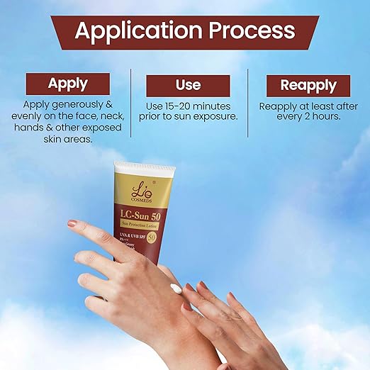 Lio Cosmeds SPF-50 Sunscreen Matte Finish UVA & UVB PA+++ - 60 ml Each (Pack of 2)