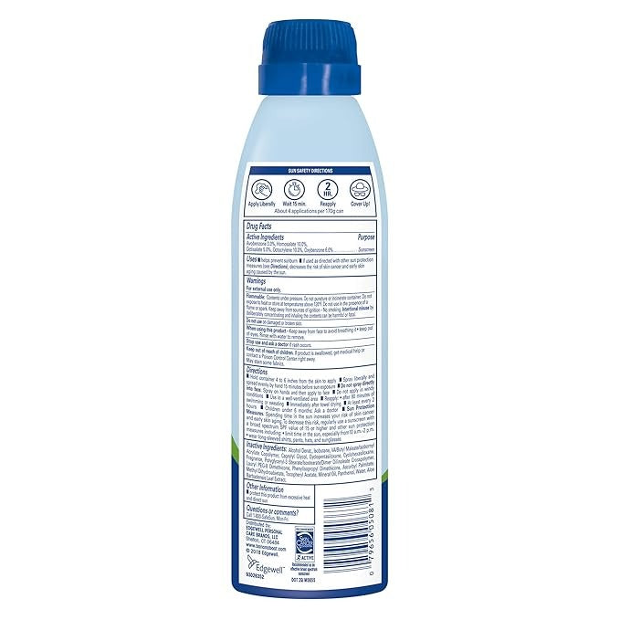 Banana Boat Sunscre Ultra Defense Max Skin Protect Ultra Mist Broad Spectrum Sun Care - 170 ml