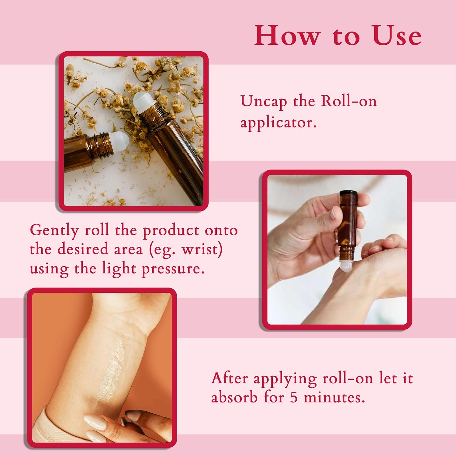 Nyassa Exotic Rose Roll on With Organic Oils - 10 Ml